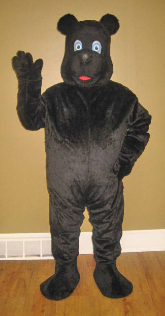 Black Bear Mascot Costume