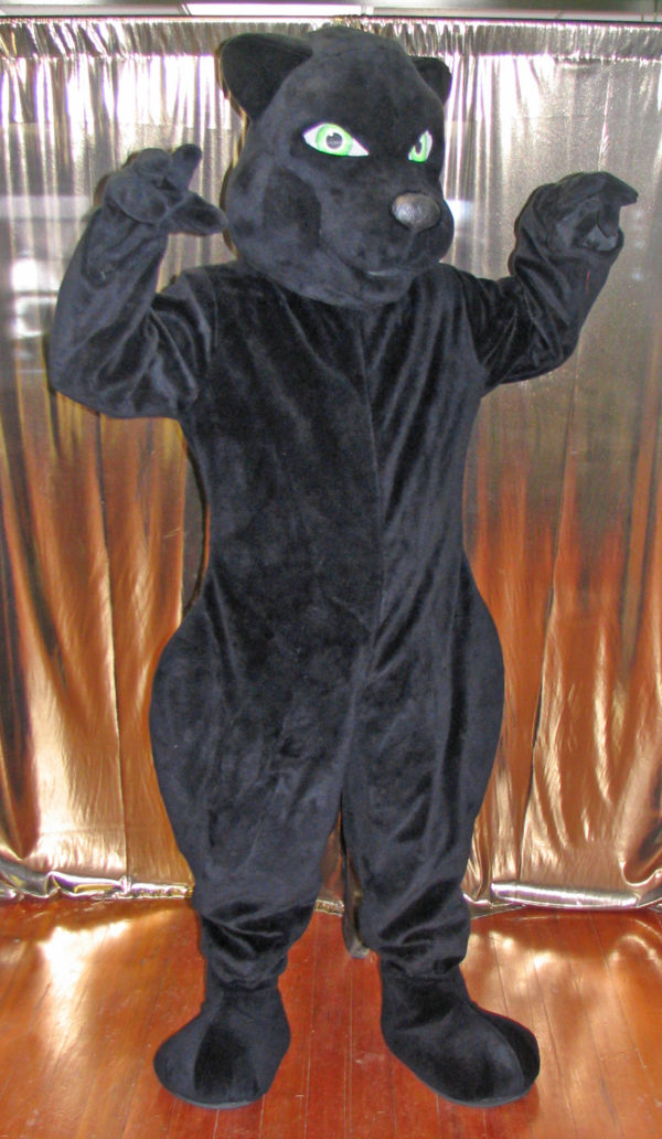 Off the Shelf Black Panther Mascot Costume