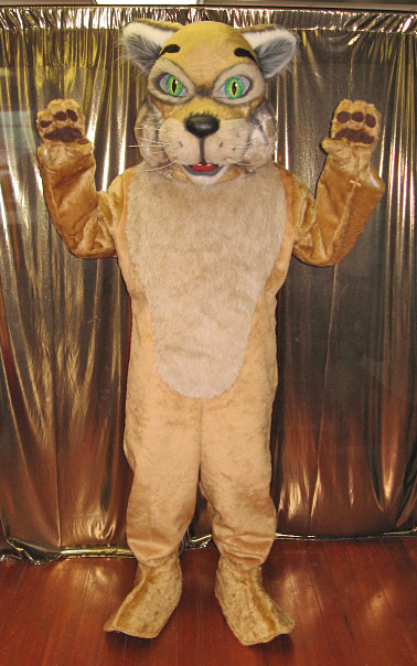 Off the Shelf Bobcat Mascot Costume