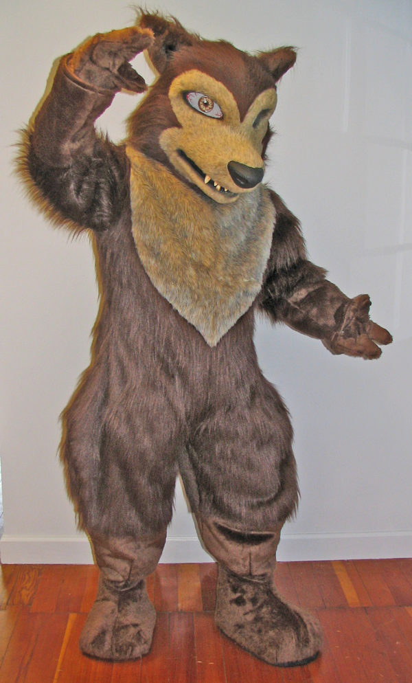 Off the Shelf Wolf Mascot Costume