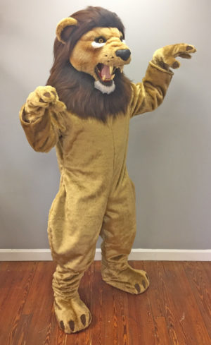 Off the Shelf Lion Mascot Costume