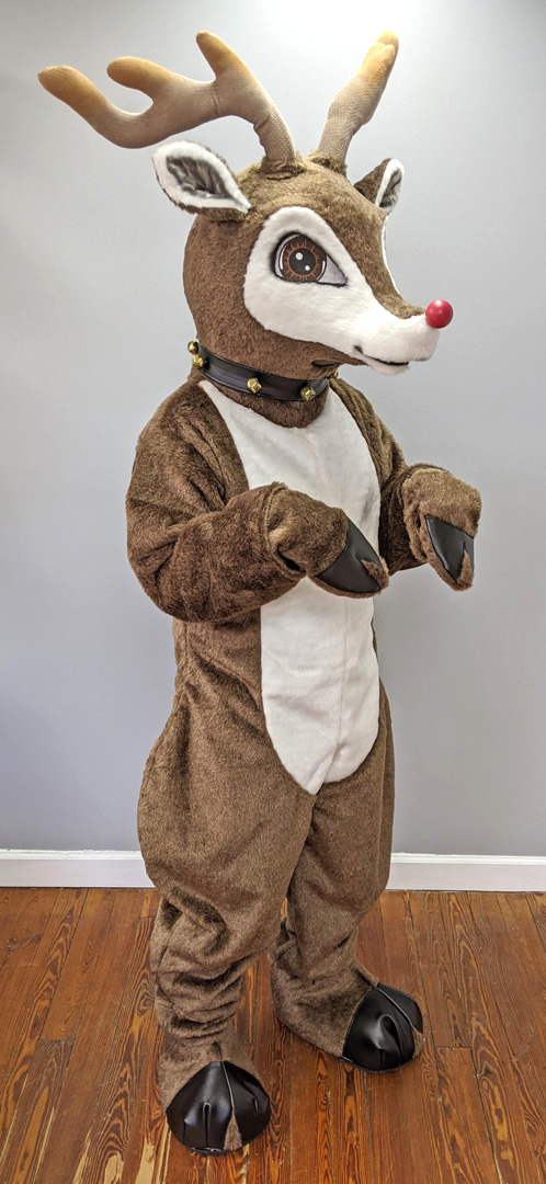 Off the Shelf Reindeer Mascot Costume